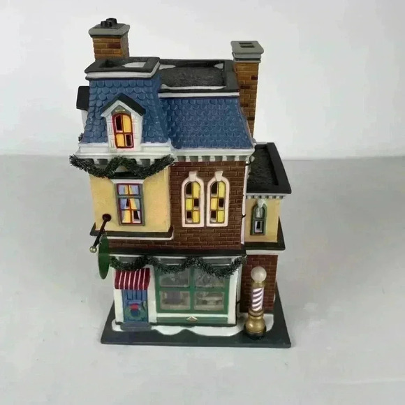Department 56 Dept 56 Christmas In The City - Midtown Barbershop - Picture 2 of 10